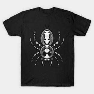 Tarantula Cartoon (Poecilotheria vittata) T-Shirt